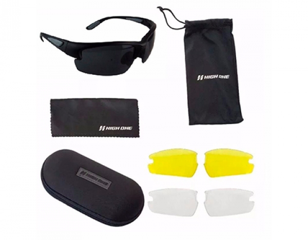 OCULOS DE CICLISTA C/ 3 LENTES